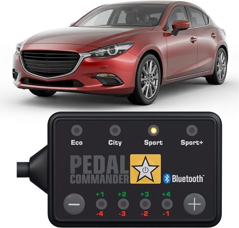 PEDAL COMMANDER for Mazda 3 2014-2018 Throttle Response Controller - Fits 3rd Gen, Sport, Touring, SV, Grand Touring, 1.5L, 1.6L, 2.0L, 2.2L, 2.5L, Mazda 3 Accessories in Saudi Arabia