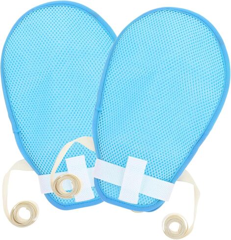 Vaguelly 2 Pairs of Anti-Scratch for Elderly Washable Protective Hand Holders Straps for Bed Use Scratch Prevention and Self-Injury Protection in Saudi Arabia