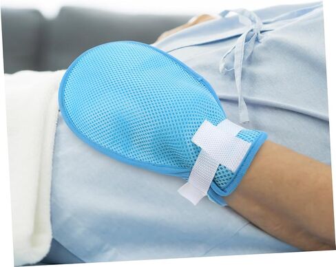 Vaguelly 2 Pairs of Anti-Scratch for Elderly Washable Protective Hand Holders Straps for Bed Use Scratch Prevention and Self-Injury Protection in Saudi Arabia