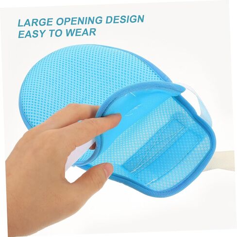 Vaguelly 2 Pairs of Anti-Scratch for Elderly Washable Protective Hand Holders Straps for Bed Use Scratch Prevention and Self-Injury Protection in Saudi Arabia