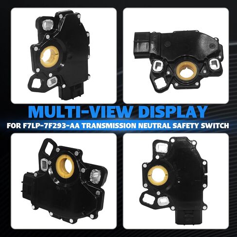 F7LP-7F293-AA مفتاح الأمان المحايد لـ Ford F150 F250 E150 E250 E350 E450 Explorer Explorer Range Sensor Mercury Mountaineer Mazda Lincoln Aviator استبدال F7LZ7F293AB ZZN019495A in Kuwait