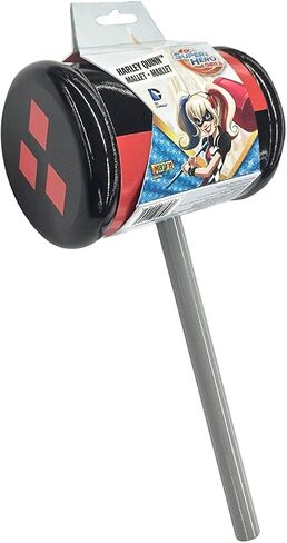 DC Superhero Girls: Harley Quinn Mallet Accessory for Kids by Rubies, Girl's No Size in Saudi Arabia