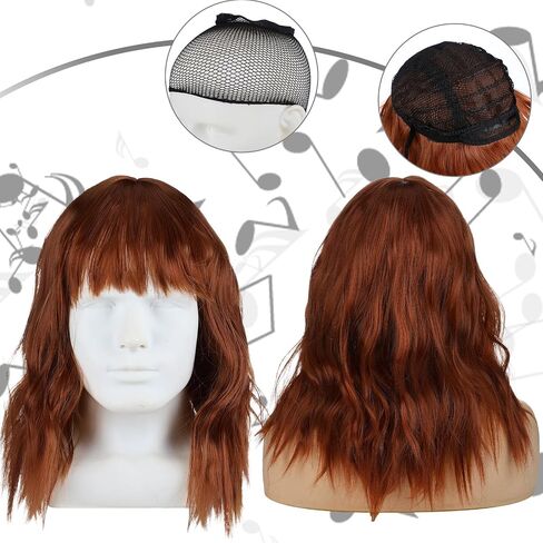 4 Pcs Halloween Game Garbageman Costume 2025 Movie Costume Accessories Include Wig Leather Gloves Glasses and Fake Beard for Cosplay Party in Saudi Arabia