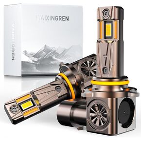 تم ترقيته 9005 9006 Combo ، 32000 LM Super Bright 6500k الضباب مع مروحة التبريد ، 3 دقائق قابس وتشغيل ، حزمة 2 (9005+9006) in Saudi Arabia