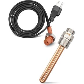8605556 Heavy Duty Engine Block Immersion Heater Fit for Caterpillar, Fit for Detroit Diesel, Fit for Navistar International, Fit for Perkins Engines 120V 1500W in Kuwait