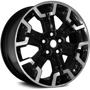 Part Synergy Replacement for 18" Remanufactured 6 I-Spoke Black with Machined Flange Alloy Factory Wheel for Nissan Pathfinder 2019-2020 Aluminum in Saudi Arabia