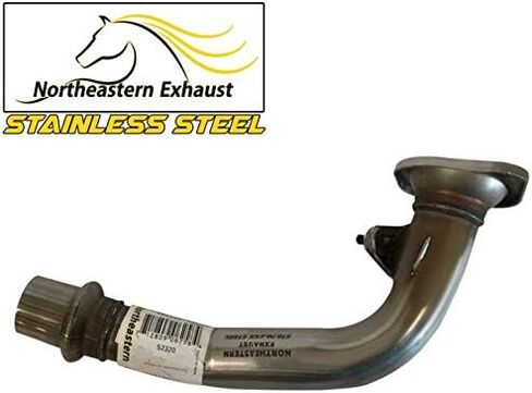 Northeastern Exhaust | Stainless Steel Direct fit Front Pipe compatible: 98-02 Geo Prizm Toyota Corolla 1.8L in Saudi Arabia