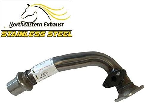 Northeastern Exhaust | Stainless Steel Direct fit Front Pipe compatible: 98-02 Geo Prizm Toyota Corolla 1.8L in Saudi Arabia