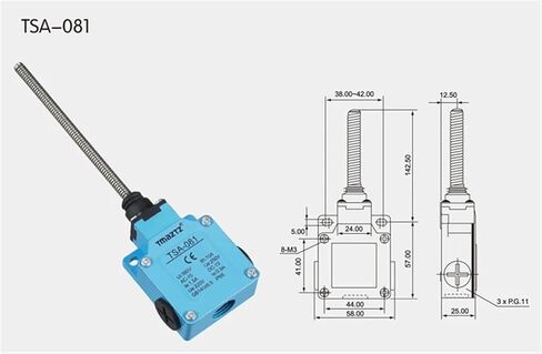 TSA-081 Waterproof Oil and Travel Limit Switch/Micro/Toggle Switch Mechanical Life in Saudi Arabia