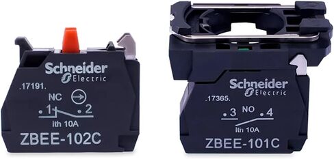 زر التبديل الإضافي جهة اتصال أخضر مفتوح عادة ZBEE101C Red عادةً ZBEE101C Contact Base 10A ملحق (مفتوح عادة) in Saudi Arabia