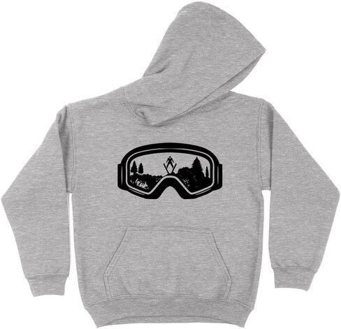 Ski Goggles Kids Hoodie Sweatshirt Youth in Saudi Arabia