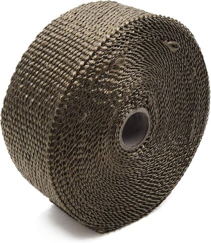 uxcell 5cm x 10m Black Heat Exhaust Pipe Wrap Tape Thermo Bandage for Motocycle Car in Saudi Arabia