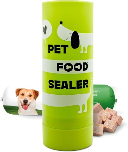 The Original Canned Dog Food Storage Container Patent Pending Reusable Airtight Can Cover Pet Food Sealer - Keeps Dog Food Can Fresh in the Fridge, Eliminates Odor, Easy to Use in Saudi Arabia