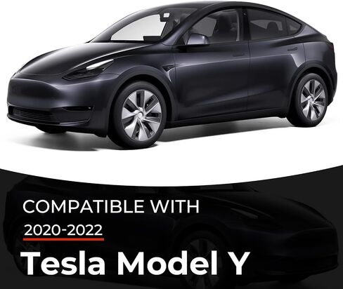 KARPAL Front Wheel Arch Fender Flare Molding Trim Compatible with 2020-2024 Tesla Model Y, Driver Side, Replacement 1494185-00-B 1494161-00-B in Saudi Arabia