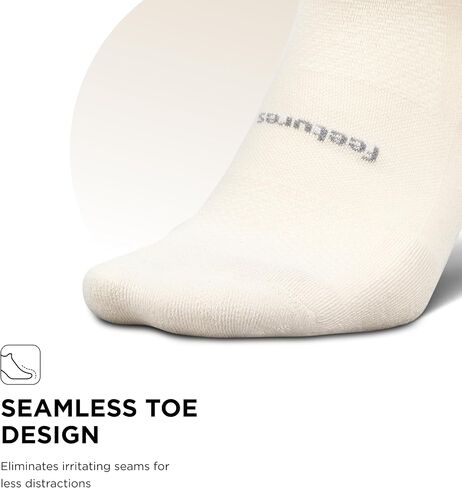 Feetures High Performance Max Cushion Classic Crew Sock for Women & Men - Moisture-Wicking Athletic Socks in Saudi Arabia