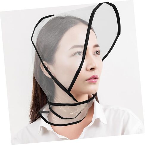 homoyoyo 2pcs قشور المطر قشرة بلاستيكية أنيقة للنساء من المطر والوزن الخفيف للأنشطة في الهواء الطلق شفافة in Saudi Arabia