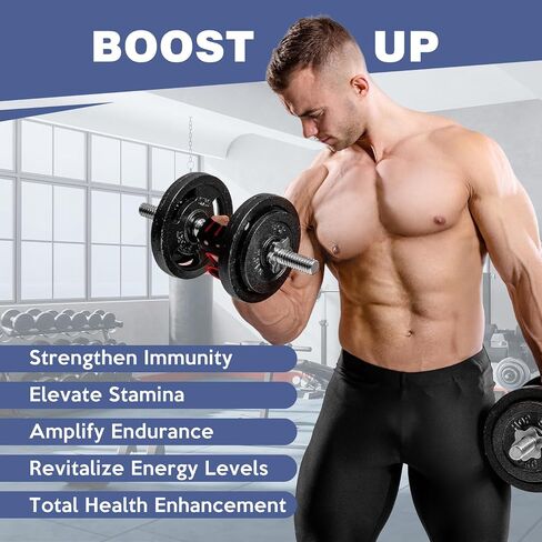Nutrition Supplements with Thailand Butea Superba, Tribulus Terrestris, Epimedium Root Extract (Horny Goat Weed), Peruvian Maca, Tongkat Ali Extract, Ginseng Extract, 20 Count in Saudi Arabia