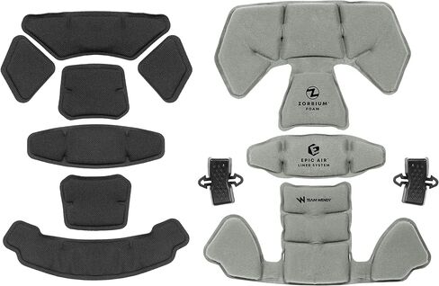 Team Wendy Epic Air Combat Helled System | أنعم رغوة زوربيوم | يتجاوز متطلبات تأثير ACH حادة | قابل للتعديل للراحة والتناسب in Kuwait