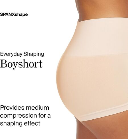 SPANX, Everyday Shaping Panties Boyshort, Naked 3.0, XS in Saudi Arabia