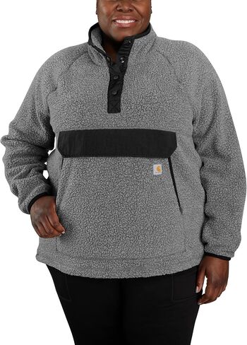 Carhartt womens Relaxed Fit Fleece Pullover in Saudi Arabia