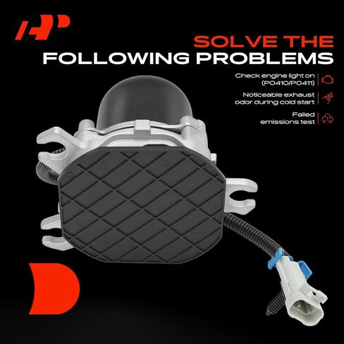 A-Premium Secondary Air Injection Smog Pump Compatible with Chevrolet Silverado 1500, Malibu, Impala, Tahoe & GMC Sierra 2500 & Ford Mustang & Buick & Mercury & Oldsmobile & Pontiac & Saturn & Lincoln in Saudi Arabia