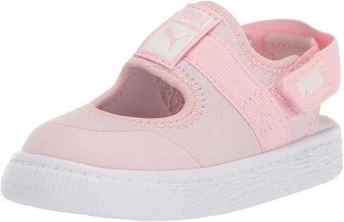 Puma Kids Girls Light -Flex Summer Flat Flat Disual Disual - Pink - Size 1 D. in Kuwait