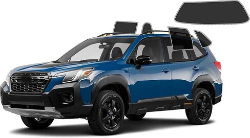 Autotek DIY Car Window Tinting Kit - Customize Shade: 5%, 10%, 20%, 35%, 50%, 70%, for Subaru All Models Sides & Back Windows - Pre-Cut colorants for UV Blocking and Blast Protection in Saudi Arabia