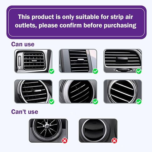 20pcs مخرج تنفيس السيارة ، شريط الديكور التخلص من مكيف الهواء القابل للانحناء ، شرائط Universal Auto Air ، لمعظم المركبات (أحمر) in Kuwait