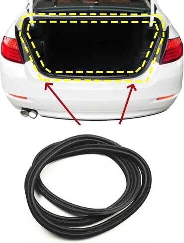 Rear Trunk Weatherstrip Frame Rubber Seal Sealing Strip for F10 F18 535i 535XI 2011 2012 2013 2014 2015 2016 2017 in Saudi Arabia