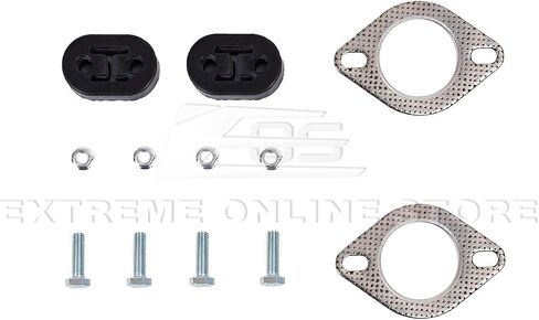 Replacement For 2017-Present Infiniti Q60 STAINLESS STEEL POLISHED SILVER Muffler Axle Back 4" Double Wall Dual Burnt Tips Exhaust in Saudi Arabia