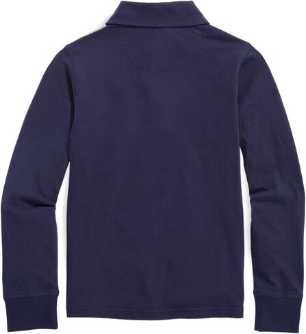 vineyard vines Boys' Jersey Knit Long-Sleeve Polo in Saudi Arabia