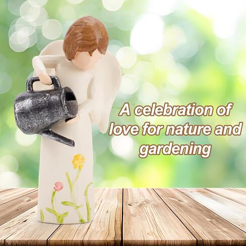 JINGIHE Mother and Son Figurines, Mother Birthday Gifts, Thank You Gifts for Women, Hand-Painted Statues Flowers Gift for Son, New Mom Memorial Day Decorations in Saudi Arabia