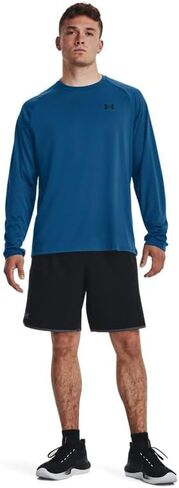 Under Armour Men's Tech 2.0 Long-Sleeve T-Shirt , (426) Varsity Blue / / Black , Medium in Saudi Arabia