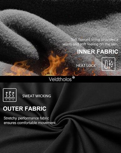 5 Pack Thermal Compression Shirts for Men Fleece Lined Long Sleeve Athletic Base Layer Winter Gear Undershirt Workout Top in Saudi Arabia