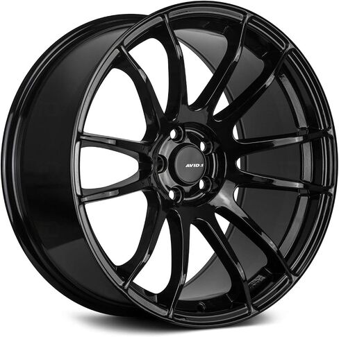 AV20 18x8.5 Offset 33 5x4.5 Hub 73.1 Gloss Black in Saudi Arabia