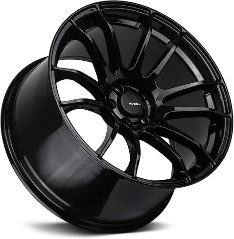 AV20 18x8.5 Offset 33 5x4.5 Hub 73.1 Gloss Black in Saudi Arabia