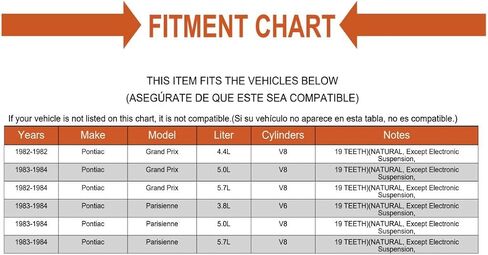 Speedometer Driven Gear 19 TEETH)(NATURAL, w/o Electronic Suspension, Fits Chevrolet in Saudi Arabia