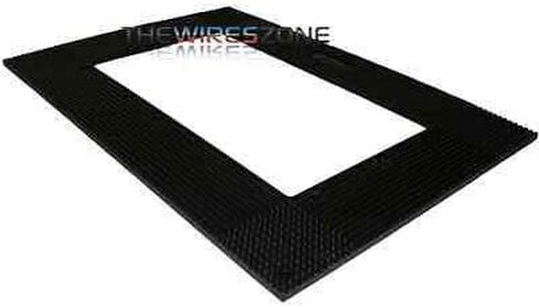 Xscorpion DDT-1515 Double DIN Black ABS Plastic Stereo Trim Ring w/ 1/2" Border in Saudi Arabia