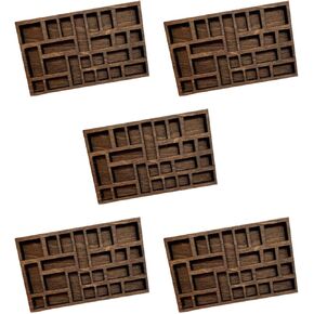 5X 1:12 Miniature Trinket Shelf Crystal Shelf Decor Printers Tray in Saudi Arabia