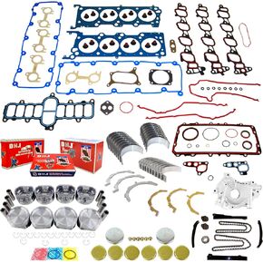 DNJ EK4170am Master Engine Rebuild Kit for 1999-2001 Ford E-150 Econoline ، E-150 Econoline Club Wagon ، E-250 Econoline 5.4L V8 16V SOHC 330CID in Kuwait