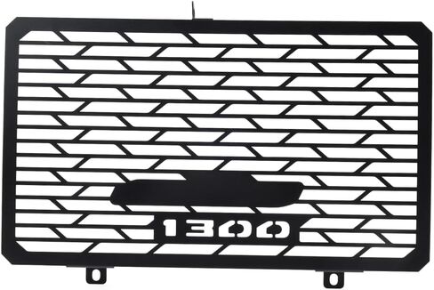 1x Radiator Grille Guard Cover Motorcycle Cover Motorcycle Radiator Cover Motorcycle Radiator Grille for HONDA CB1300 2003-2008(With logo：CB1300) in Saudi Arabia