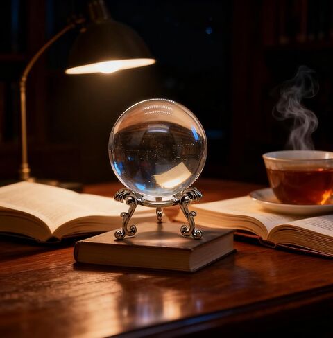 3D Crystal Ball with Stand, 2.4inch Universe Gifts Decorative Quartz Glass Ball Elegant Crystal Sphere Decor & Witchy Home Decor (Clear Crystal Ball) in Saudi Arabia