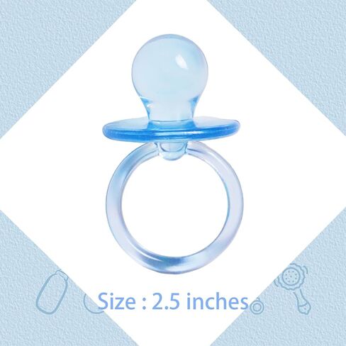 لهايات أطفال أدوروكس 144 صغيرة من الأكريليك باللون الأزرق لتزيين طاولة حمام الطفل (144 قطعة) in Kuwait