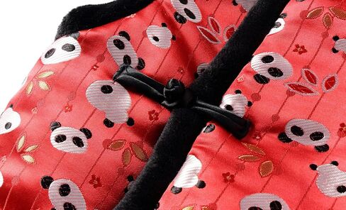 Mud Kingdom Boys Fleece Vest Sest بطانة دافئة للعام الصيني الجديد التقليدي in Kuwait