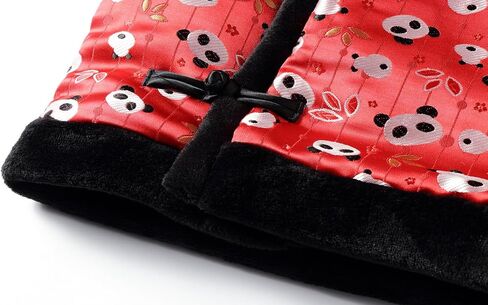 Mud Kingdom Boys Fleece Vest Sest بطانة دافئة للعام الصيني الجديد التقليدي in Kuwait