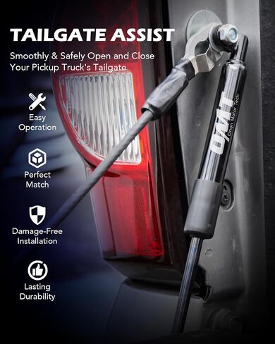Orion Motor Tech Truck Tailgate Assist، مجموعة مساعدة رفع الباب الخلفي بيك اب متوافقة مع 1997 1998 1999 2000 2001 2002 2003 Ford F150، 1999 إلى 2016 F250 F350 Super Duty، و2010 إلى 2016 F450 Super Duty in Saudi Arabia