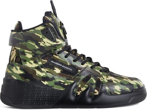 Giuseppe Zanotti Talon Camouflage أحذية رياضية عالية in Saudi Arabia