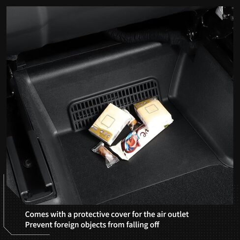 Luckeasy 9pcs Seat Slide Pad Pad Cover وتحت حصيرة أرضية مقعد لنموذج Tesla Y Juniper 2025 2026 Floor Mats Track مقاوم للخدش للموديل Y Juniper Association TPE Black in Saudi Arabia