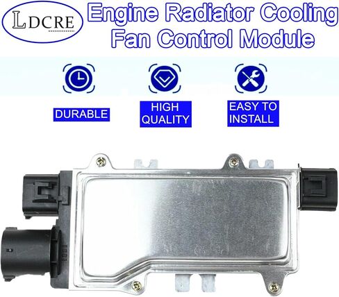 Engine Radiator Cooling Fan Control Module for Ford Fusion 2006-2020, Taurus 1986-2019, Flex 2009-2019, Police Interceptor, Chevrolet Captiva Sport, Replaces 01247391, 20787305, 1247391,1137328617 in Saudi Arabia