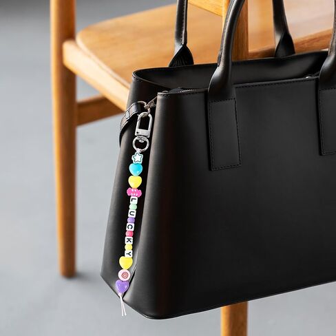 مجموعة Watinc Diy Macaron Bead Keychain Kit - 696pcs bag bag charms cute beads bracelet neckleace make kits kits ، strifts strieds for excedities escorse party gift form in Saudi Arabia